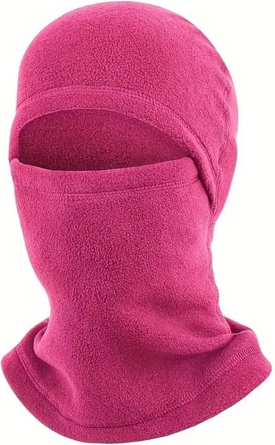 Livano Winter Masker - Balaclava - Ski Mask - Ski Masker - Bivakmuts - Full Face Mask - Roze
