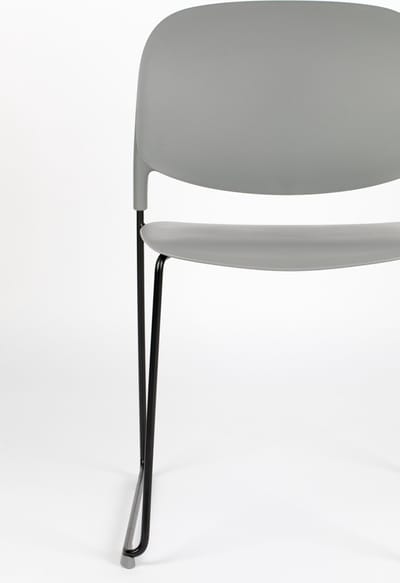 ANLI STYLE CHAIR STACKS GREY