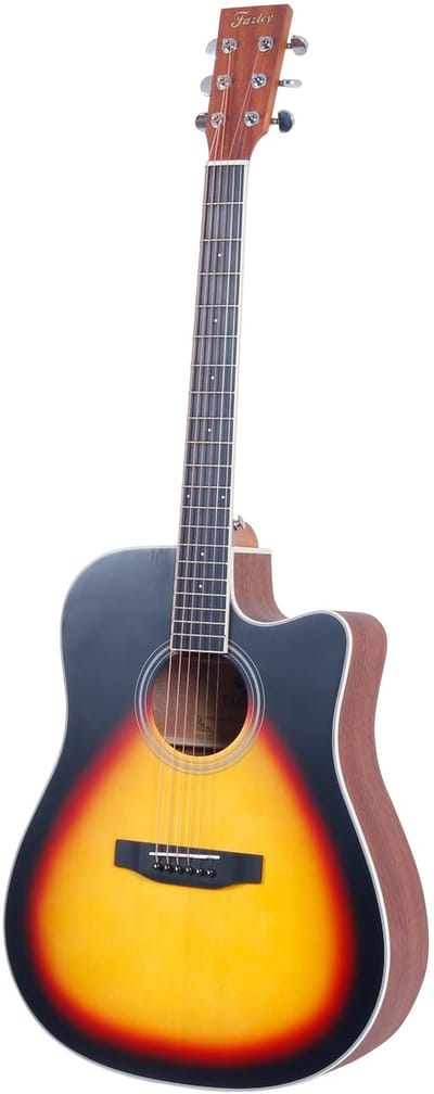 Westerngitaar - Met gratis lessen - Fazley W70-DMSB - Sunburst