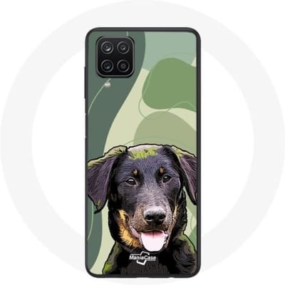 Coque - Samsung - Galaxy A12 - Beauceron - Noir - Protection Rigide noir