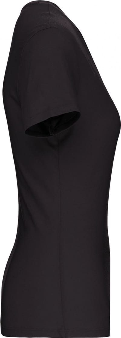 Kariban Dames-t-shirt BIO150 IC V-hals K3029IC - Dark Grey - XS