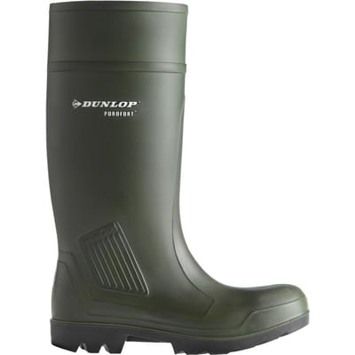 Dunlop Volwassenen unisex Purofort Professional Wellington Laarzen (Groen)