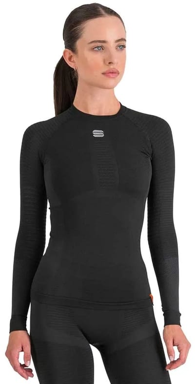 Sportful 2nd Skin Lange Mouwen Basislaag Zwart S-M Vrouw