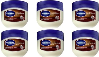Vaseline Pure Petroleum Jelly Cacoa - Voordeelverpakking 6 x 100 ml
