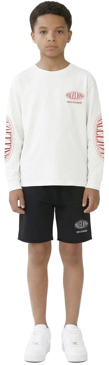 Malelions Damaged Hem Shorts Broeken Jongens - Zwart - Maat 152