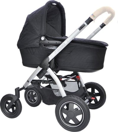 XQC - Maxi Cosi Mura - Hoes voor Kinderwagen Duwstang - Cover voor Veiligheidsbeugel - Taupe
