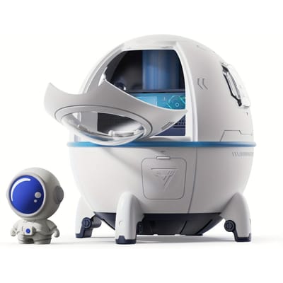 Makkelijk te Dragen Mini Luchtbevochtiger met LED-licht 220ml USB Koele Mist Ruimtecapsule Aroma Etherische Olie h2o Diffuser Astron Praktisch Gebruik