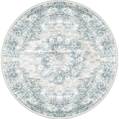 Veer Carpets Vloerkleed viola blue rond ø120 cm