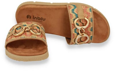 Mode-mania Dames Slipper | Multicolour | Maat: 36