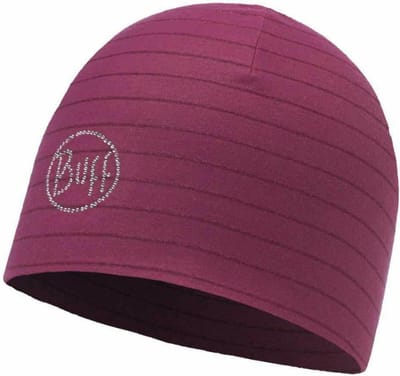 Buff Microfiber Reversible hat - Amaranth Purple - muts - aan 2 kanten te dragen