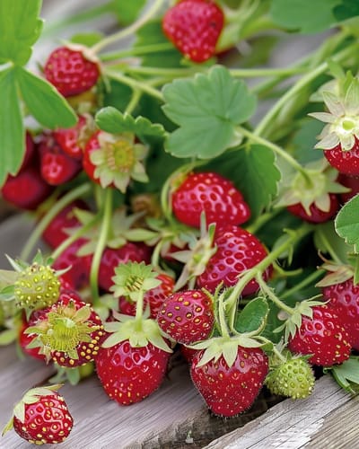 Bosaardbei Zaden Baron Von Solemacher Fragaria Vesca Meerjarig