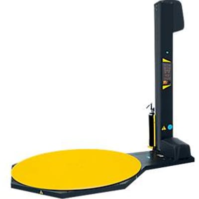 Standaard banderolleermachine, halfautomatisch met oprijplaat