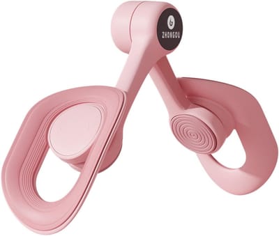 Spier Trainer - Bekkenbodem Trainer - Thuis Fitness - 360 Graden Rotatie - Compact Ontwerp - Roze