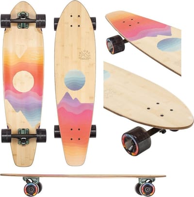 GLOBE Longboard Arcadia - Bamboo/Mountains