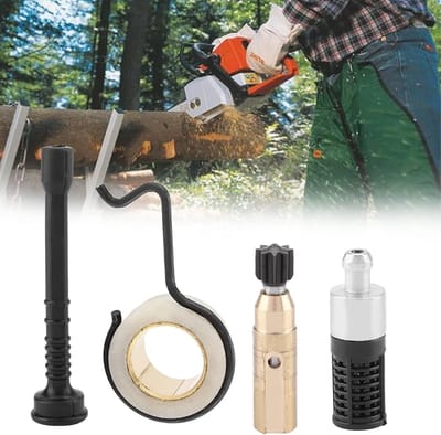 Oliefilter voor oliepomp met schroeven, geschikt voor tuinieren en tuingereedschap, voor Stihl MS 250 MS230 MS 210