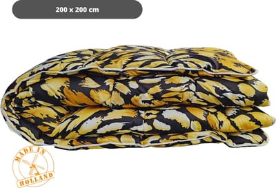 Panter dekbed zonder overtrek | 200x200 cm - Bedrukt dekbed - Gekleurd dekbed - Dekbed met print - Wasbaar hoesloos dekbed - All year zomerdekbed & winterdekbed