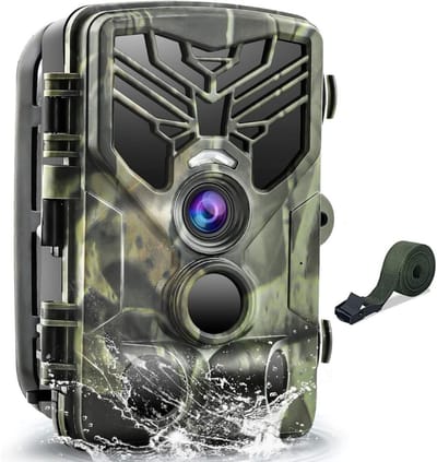 Wildcamera met Nachtzicht - Buitencamera - Waterdicht - Full HD