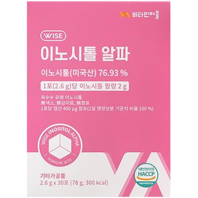 village vitaminé Inositol Alpha 2.6g x 30pcs rose