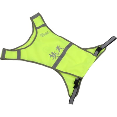 Gilet Réfléchissant de Course à Pied pour Cyclisme Nocturne en Extérieur Sécurité Sécurité Jaune Fluorescent Gilet de Sport yellow