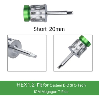 1 pièce Tournevis dynamométriques universels pour implants dentaires Clé 10-70Ncm Outil de restauration d'implants pour dentistes