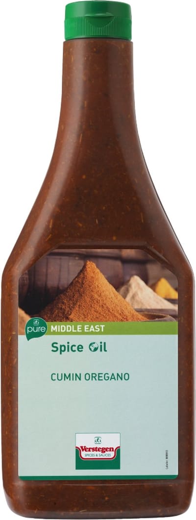 Verstegen - Spice Oil - Cumin Oregano - Fles - Marinades - 870ml