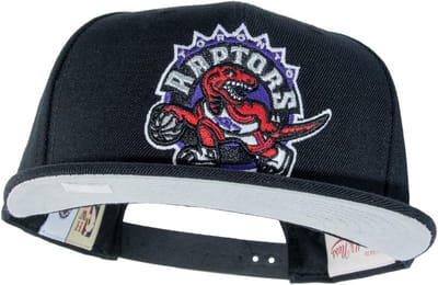 Verstelbare Snapback Pet met Toronto Raptors Logo