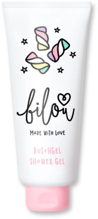 Bilou Douchegel - Chewy Sweets | 1x 200ml - Zoete Geur - Framboos | Vegan Formule