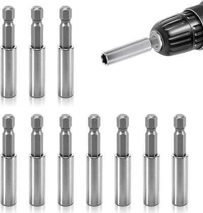 Hoogwaardige Magnetische Bit Houder Set van 10 - 60 mm Bit Extensies voor Schroevendraaiers en Accessoires