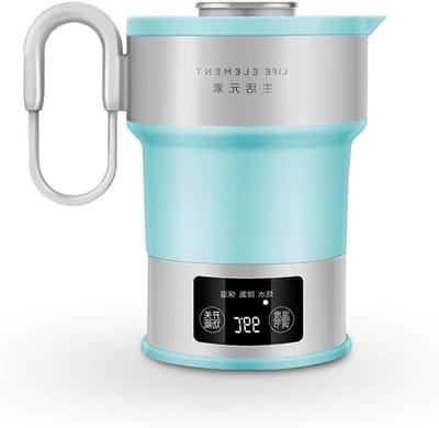 Elektrische Waterkoker - Reis Waterkoker - Snel Water Koken - Opvouwbaar Ontwerp - 6 Liter - Rood