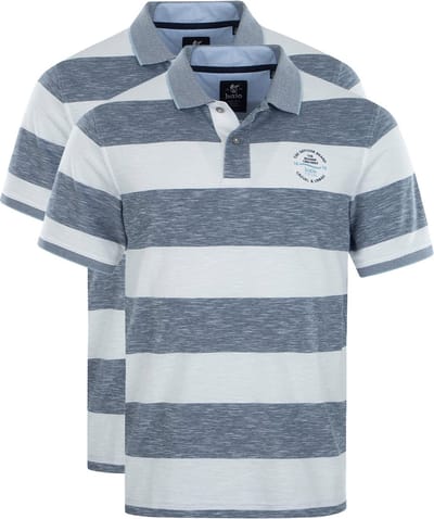 Hajo Heren poloshirt 2 pack Riviera