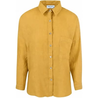 Dameshemd met lange mouwen Haris Cotton