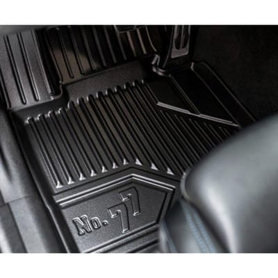 FROGUM No.77 Automatten - Geschikt voor SKODA OCTAVIA IV MILD HYBRID (vanaf 2019) - 4-delig - TPE Rubber - Zwart