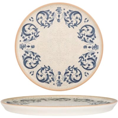 Bonna Dessertbord - Viento - Porselein - 22 cm - set van 6