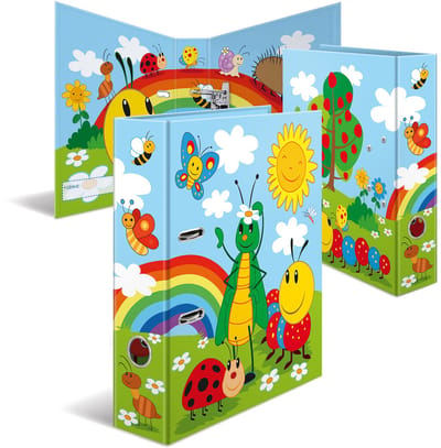 Motief ordner A4 Kindergarten Frieda & friends