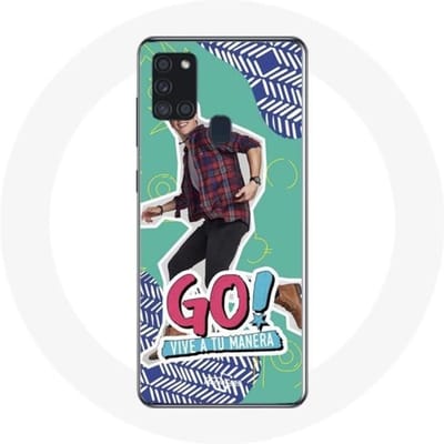 Samsung Galaxy A21S hoesje Streef je dromen na Álvaro Paz Go! Lang leve je Manera