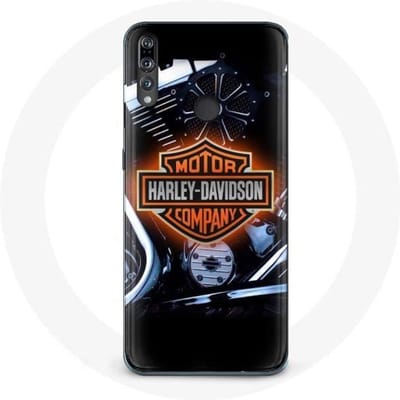 Coque pour Huawei P30 Lite - Harley Davidson - Logo - Souple - Noir - Protection