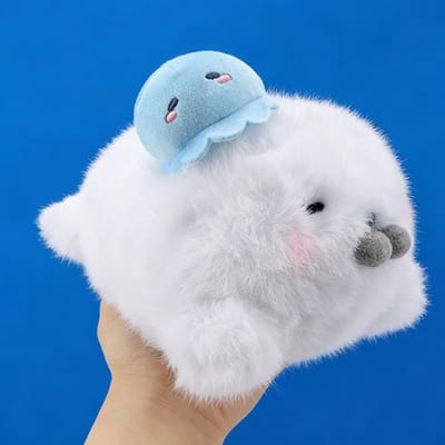 25cm Zacht Schattig Zeehonden Pluche Speelgoed Zee Werelden Dier Octopus Zeeleeuw Pluche Gevuld Poppetje Grote Ogen Baby Verjaardagscadeaus Voor Kinderen Meisjes 25cm