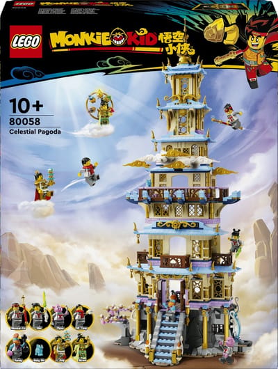 LEGO Monkie Kid 80058, Bouwpakket, 10 jaar, Kunststof, 1621 stuk(s), 2,16 kg