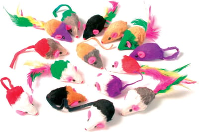 Zolux Kattenspeelgoed Bontmuisjes Assorti