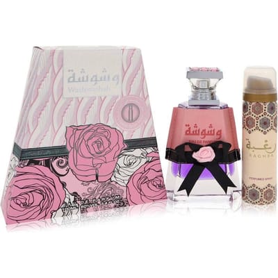Women's Perfume Set Lattafa 2 Pieces Washwashah