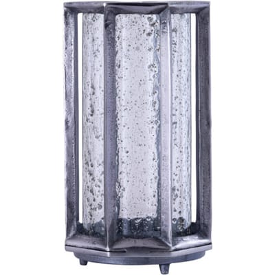 PTMD - Windlicht Connhal - Zwart - 20x20x34cm