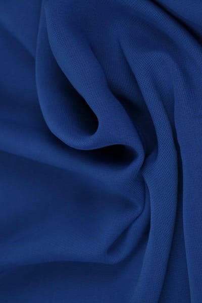 Chiffon stof - Blauw - 15 meter