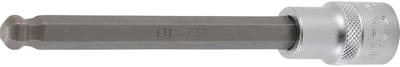 BGS Dopsleutelbit - lengte 140 mm - 1/2 - binnenzeskant met kogelkop 10 mm