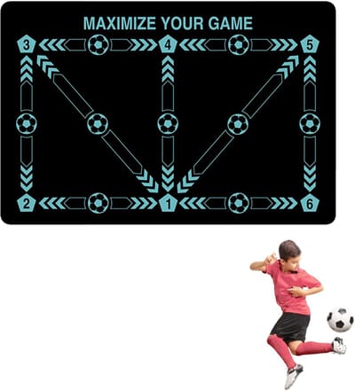 Unyqoos® Schokdempende antislip voetbaltrainingsmat voor binnen en buiten gebruik