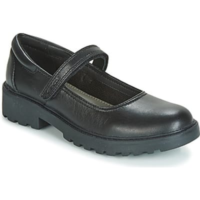 GEOX CASEY MEISJES Veterschoenen - ZWART