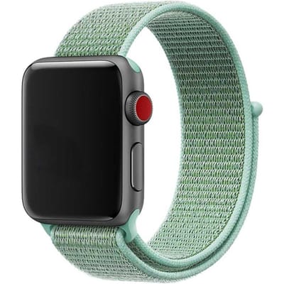 2+1 | Apple Watch Bandje Osvo - Geweven - Nylon - Groen