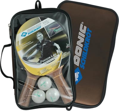 Tafeltennisset voor 2 personen inclusief batjes en ballen