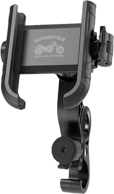 VHV - Telefoonhouder Motor - 360 Graden Draaibare Smartphonehouder - Snelle Drukontgrendeling En Anti-trilling Voor Navigatie