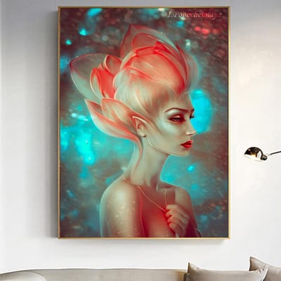DINGPU DIY 5D Diamond schilderij besneeuwde kruissteek dier diamant borduurwerk volledige ronde boor Home Decor 20X30CM