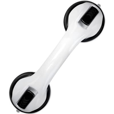 Barres d'appui pour douche (1/2Pack) Barre d'appui de douche salle de bain toilette prévention des chutes pour seniors personnes âgées sécurité ventouse à vide